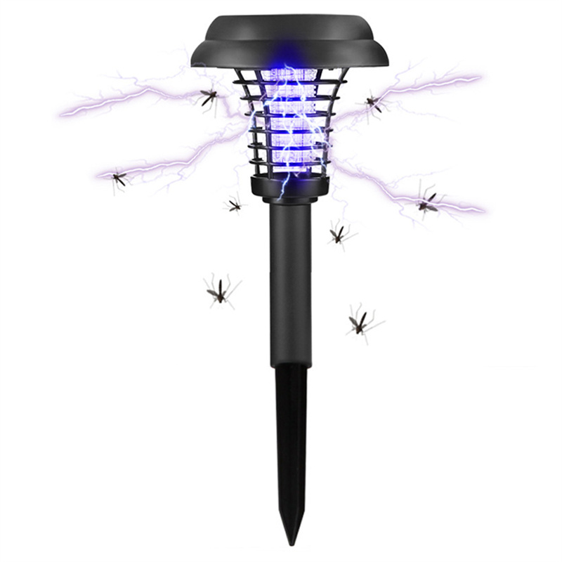 OEM Solar Bug Zapper LED Mosquito Killer Outdoor Solar Powered Zapper Light Lamp for Indoor and Outdoor Manufacturer, Manufacturers