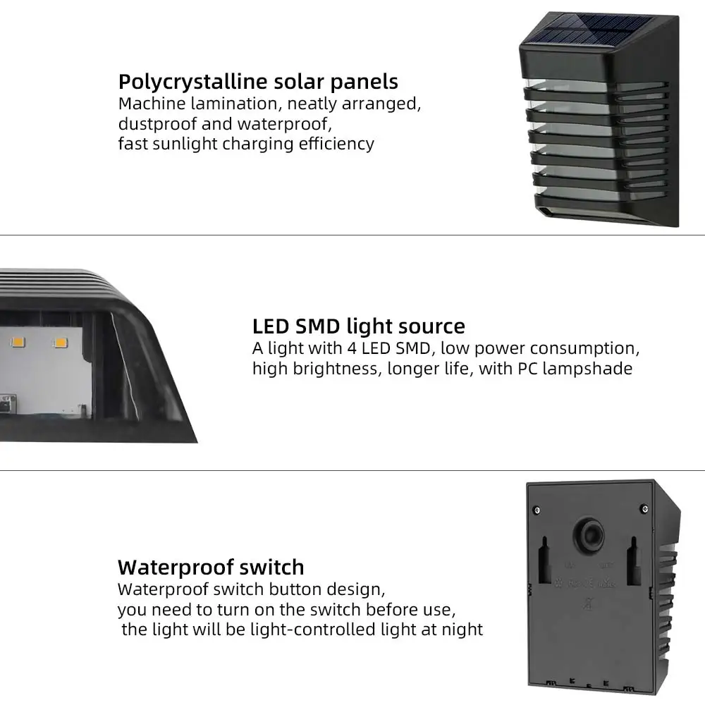 Solar Wall Light Characterization 6