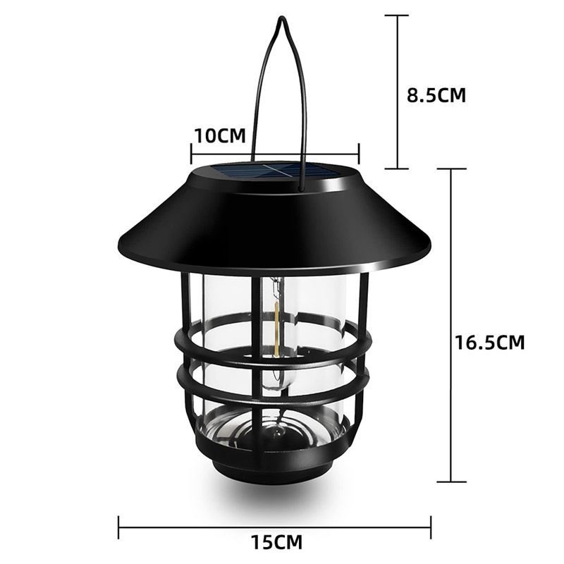 China Glass Solar Pendant Light Waterproof Solar Outdoor Wall Light Manufacturer, Suppliers