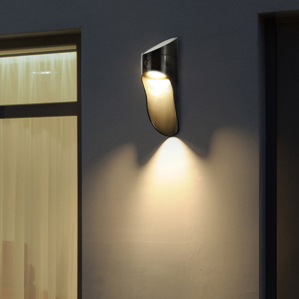 Custom Led Solar Security Wall Light Waterproof Motion Sensor Garden Light Supplier, Factory