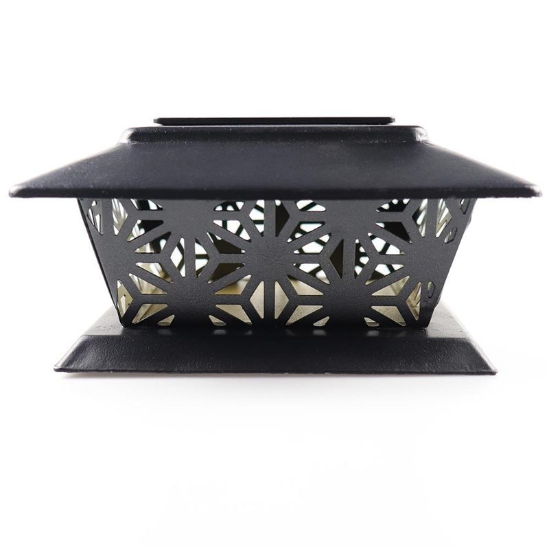 China Solar Post Cap Lights Outdoor, Fence Post Solar Lights Metal 2 Pack for 3.5x3.5/4x4/5x5/6x6 Wooden Posts Suppliers, Factories