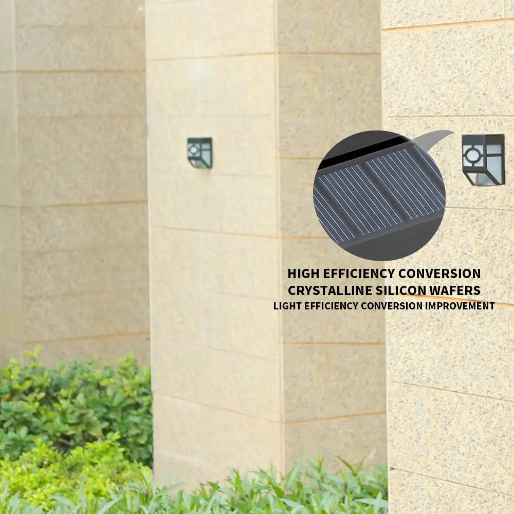 Custom 2LED solar decorative wall lamp outdoor waterproof corridor sensor wall lamp Manufacturers, Suppliers