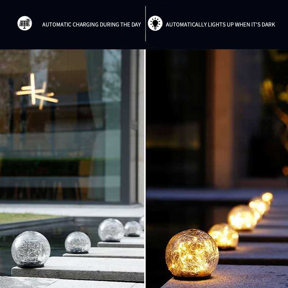 Solar Ball Light Glowing
