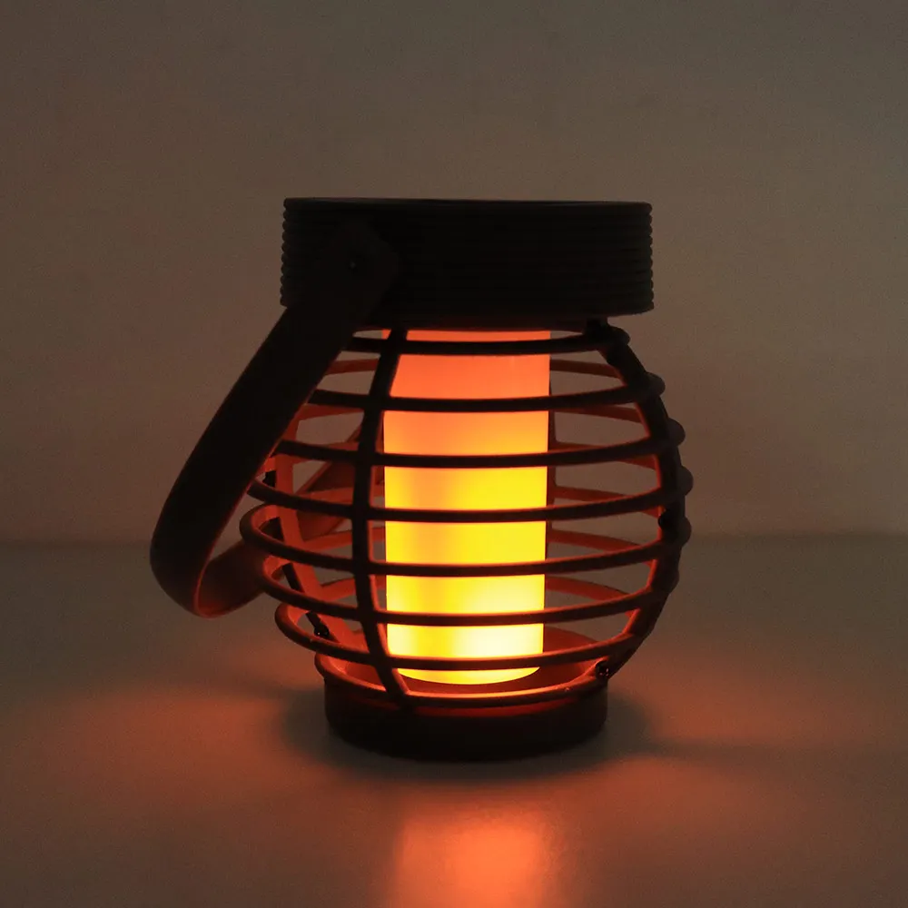 Solar Flame Lantern Lighting Effect