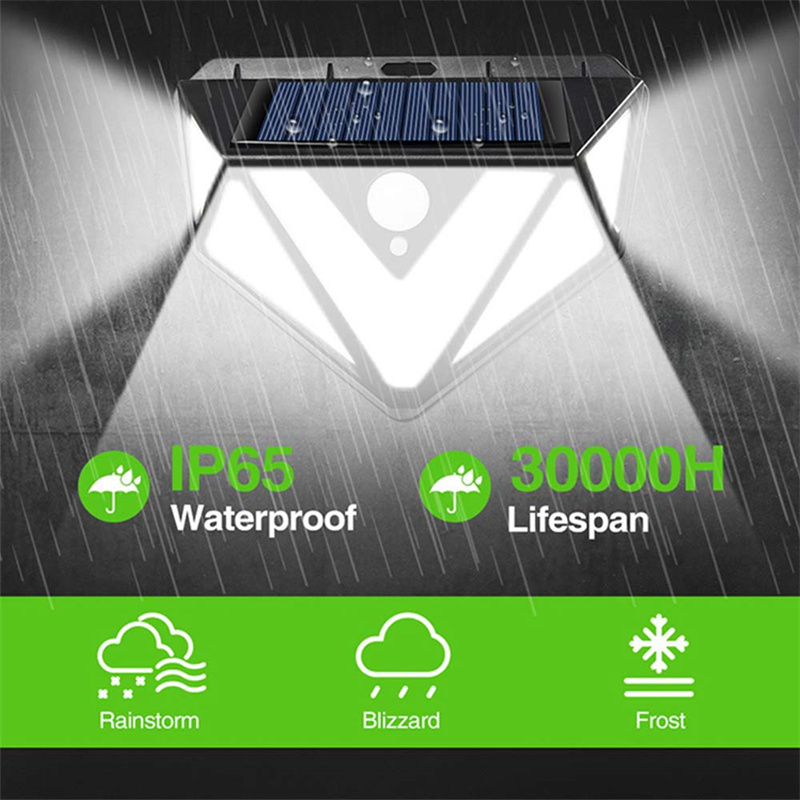 Solar Powered Motion Sensor Light Detail 3