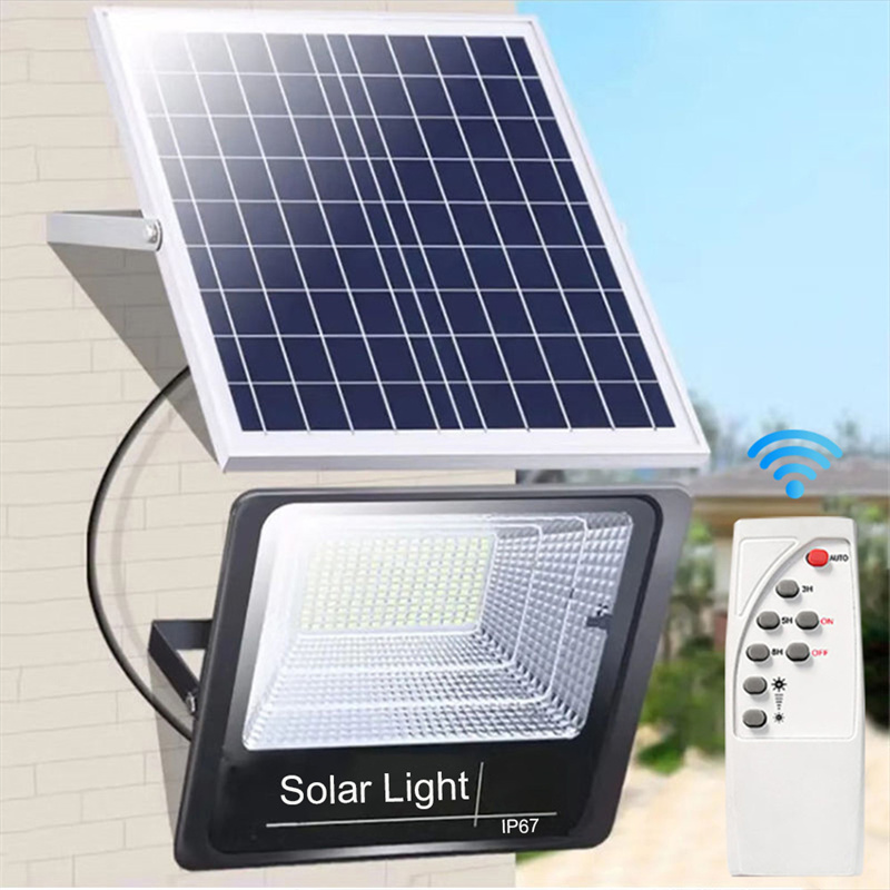 OEM Solar Flood Lights Outdoor Waterproof Reflector Solar 20w 100w 200w 300w 1000w LED Solar Powered Floodlight With Remote Control Manufacturer, Factories