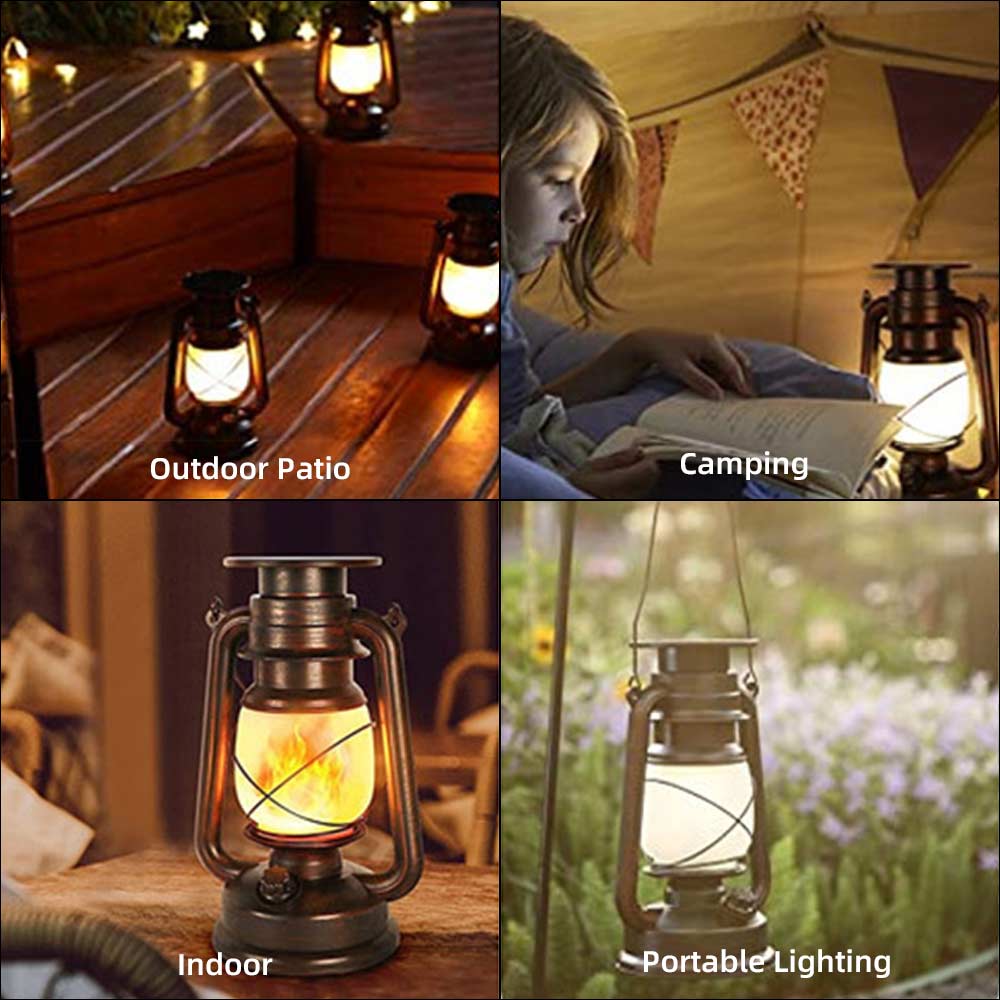 Portable flame lamp view 7