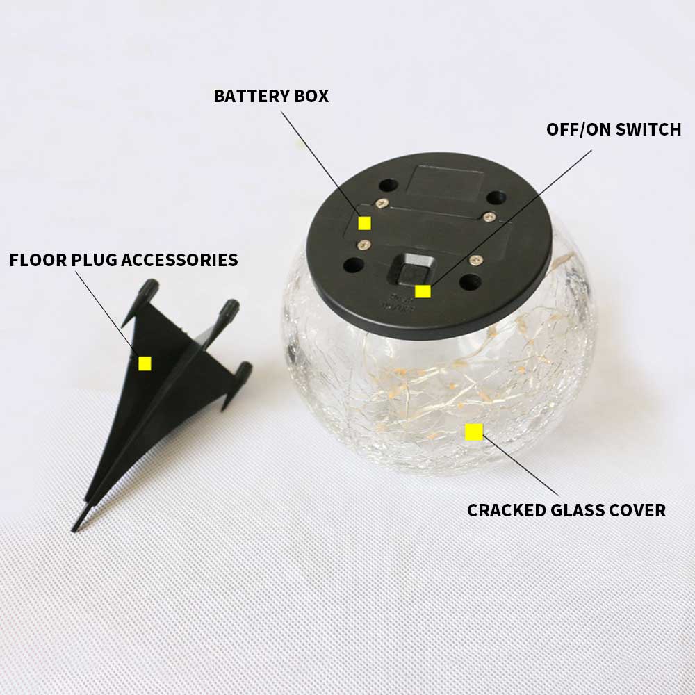 Solar Ball Light Pathway