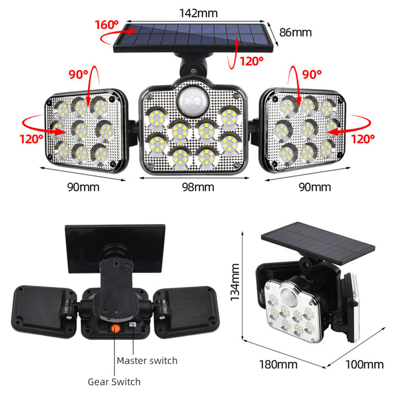 Solar Motion Sensor Light Display 6