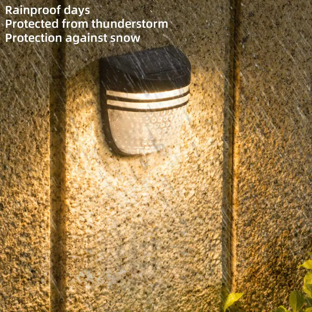 Custom Solar outdoor garden light LED sensor street light garden decoration atmosphere wall light Manufacturers, Supplier