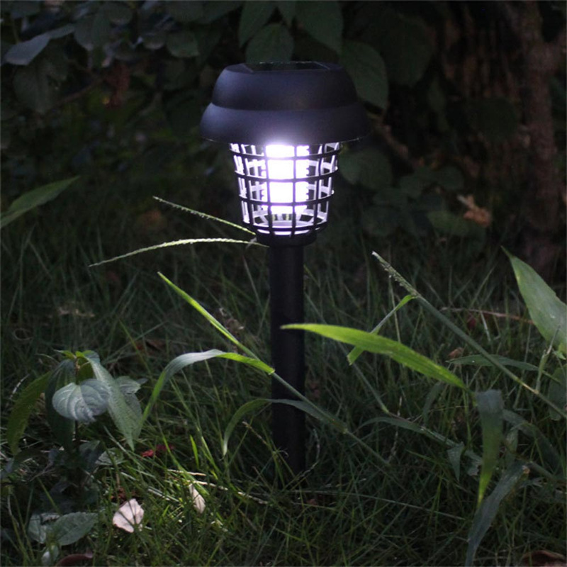 Custom Solar Bug Zapper Outdoor Waterproof UV LED Solar Powered Mosquito Killer Lamp for Garden Yard and Indoor Manufacturer, Factories