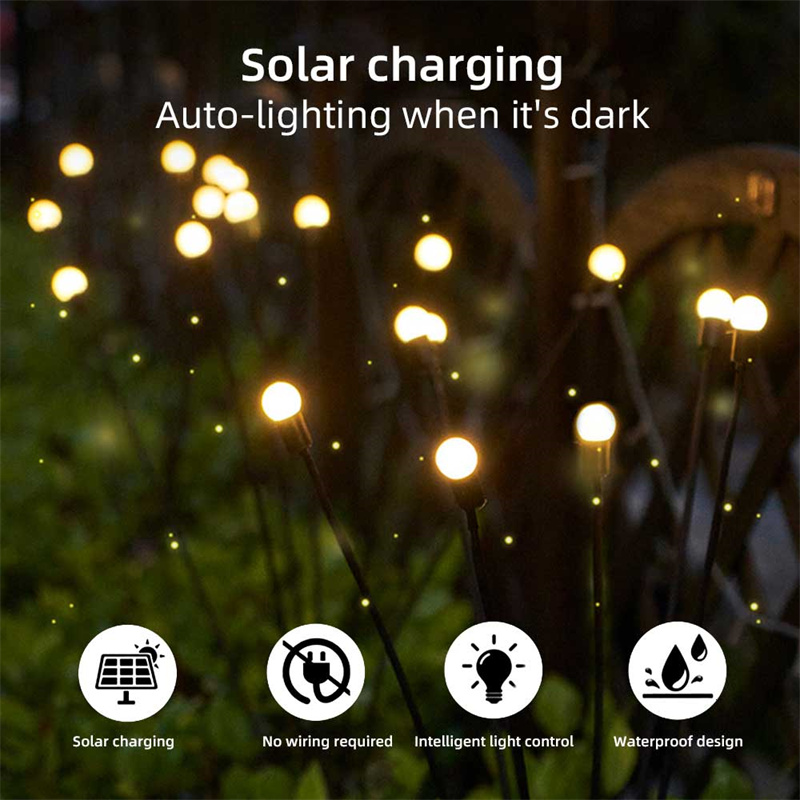 Warm White Outdoor Solar Lights