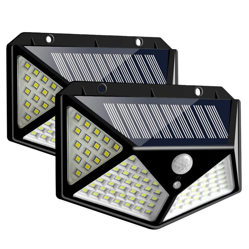 China 100 LED Outdoor Wireless Waterproof Motion Sensor Solar Light for Garden Supplier, Suppliers