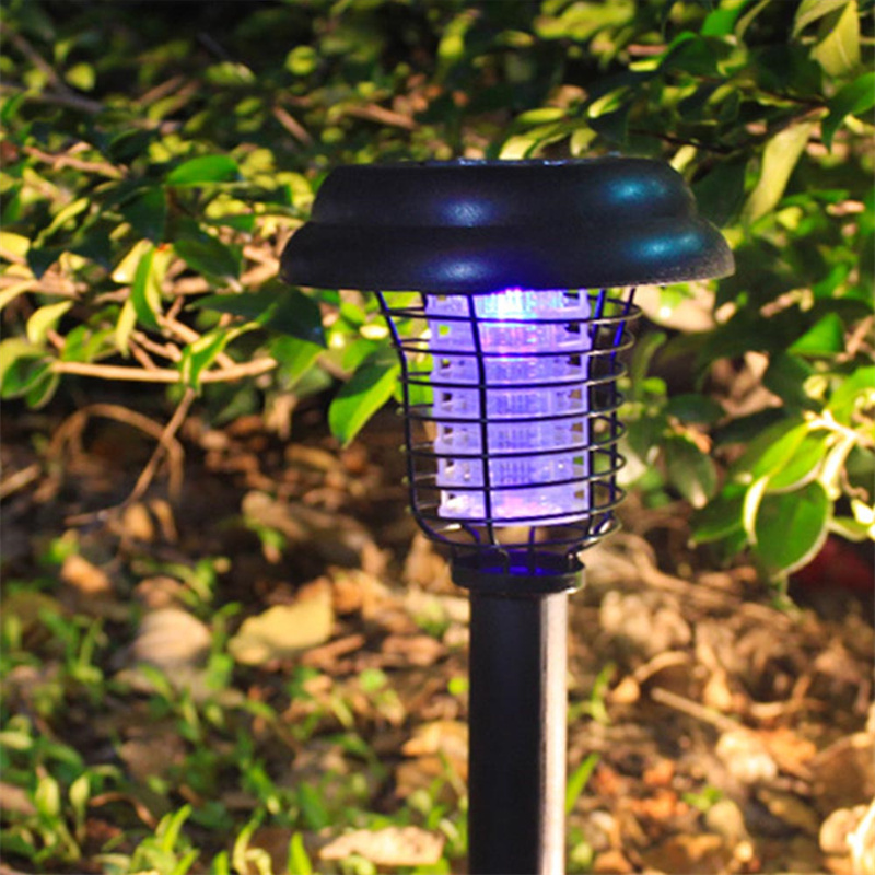 OEM Solar Bug Zapper LED Mosquito Killer Outdoor Solar Powered Zapper Light Lamp for Indoor and Outdoor Manufacturer, Manufacturers