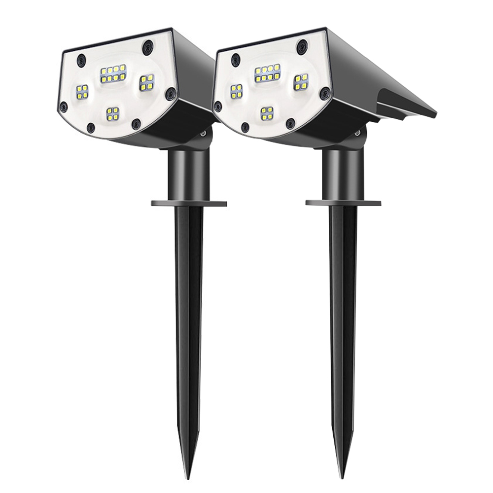 China 20 Leds Solar Landscape Spotlight 2-in-1 Ip67 Outdoor Waterproof Solar Bottom Fixed Landscape Light Supplier, Factory