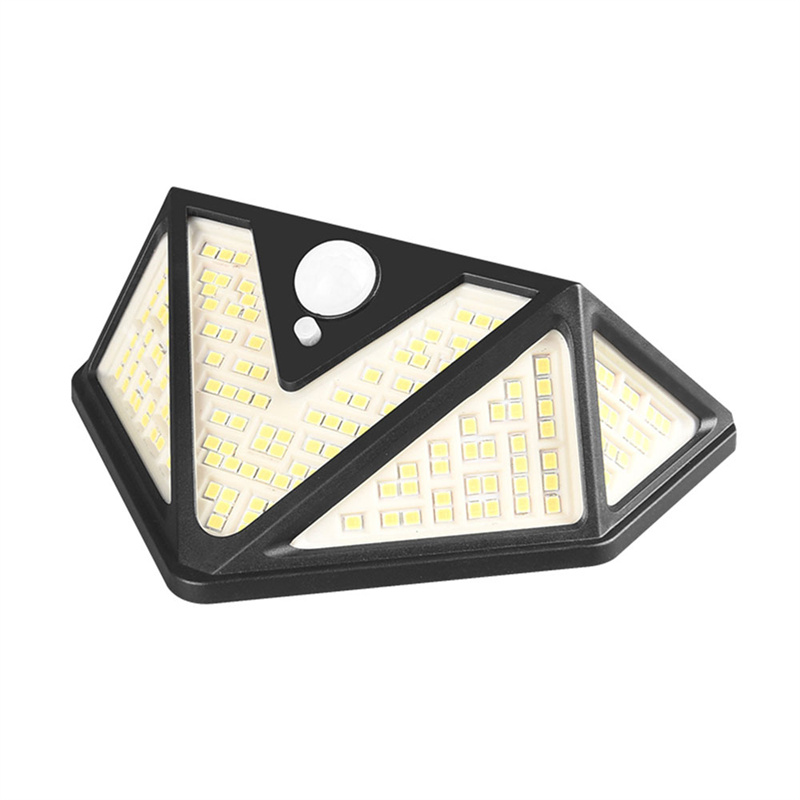 China 166LED Solar Lights Outdoor, 3 Modes 270° Lighting Angle Solar Motion Sensor Security Lights Manufacturers, Factory