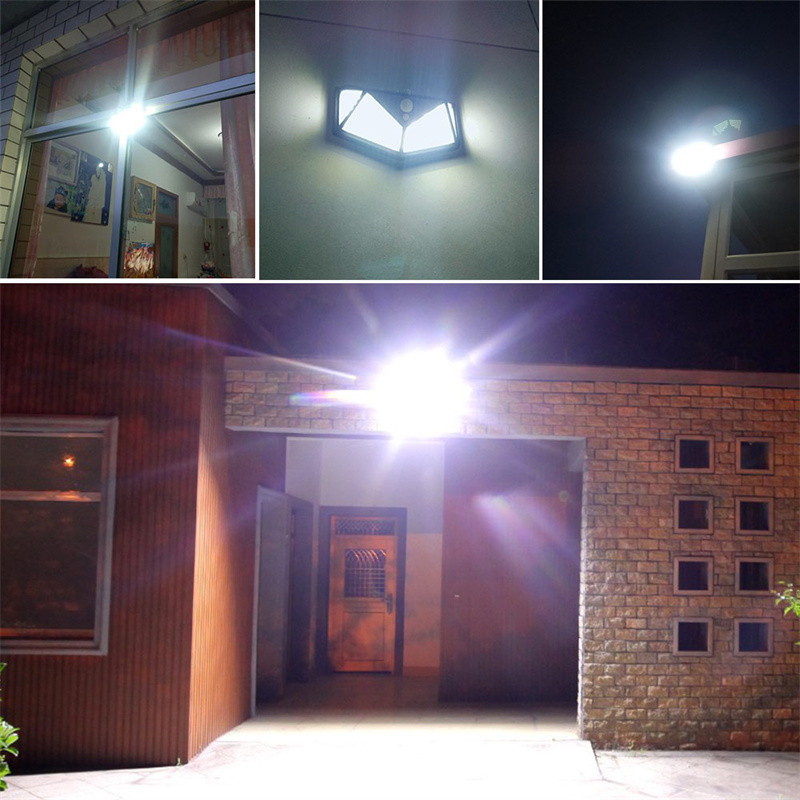 China 100 LED Outdoor Wireless Waterproof Motion Sensor Solar Light for Garden Supplier, Suppliers