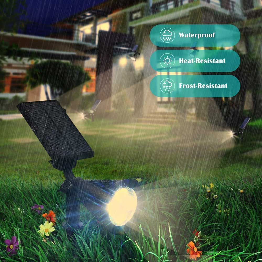 Custom LED solar garden light outdoor waterproof lawn light two in one wall light solar landscape spotlight Suppliers, Factories