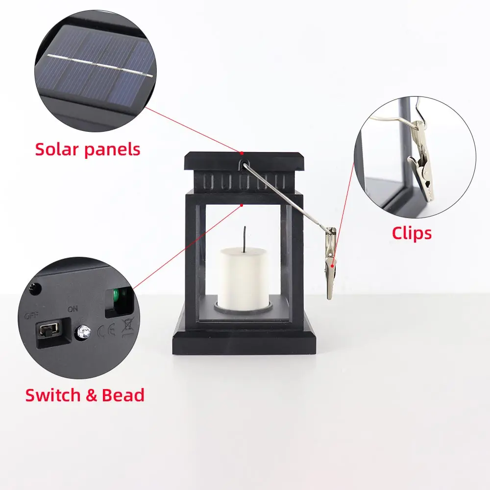 Solar Hanging Lantern Detail 9