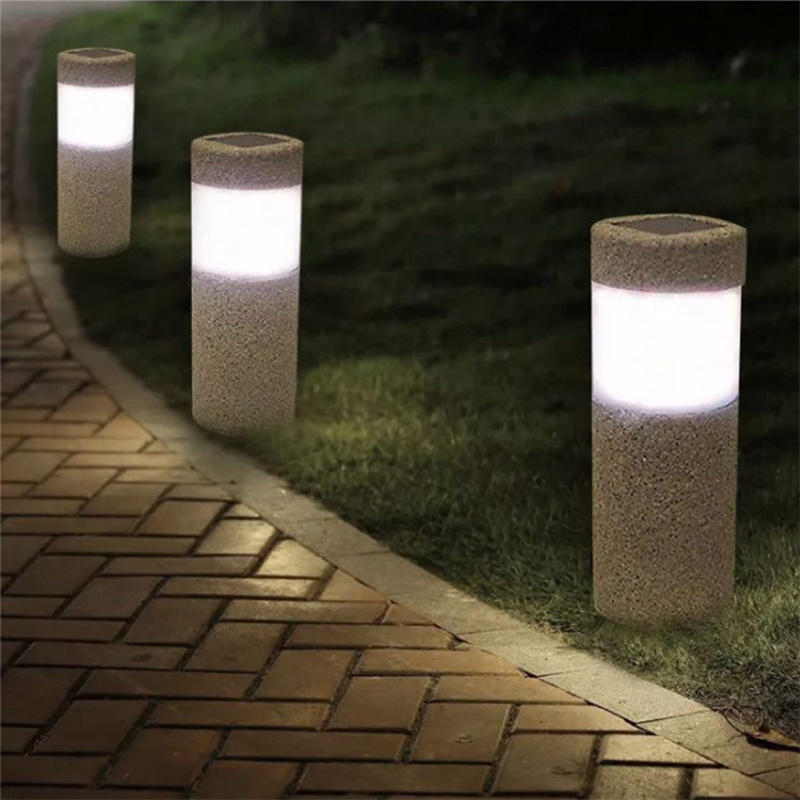 China Solar Sandstone Outdoor Decorative Integrated LED Landscape Street Light Manufacturer, Factory
