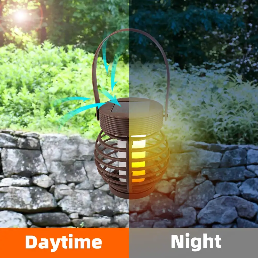 Solar Flame Lantern Features