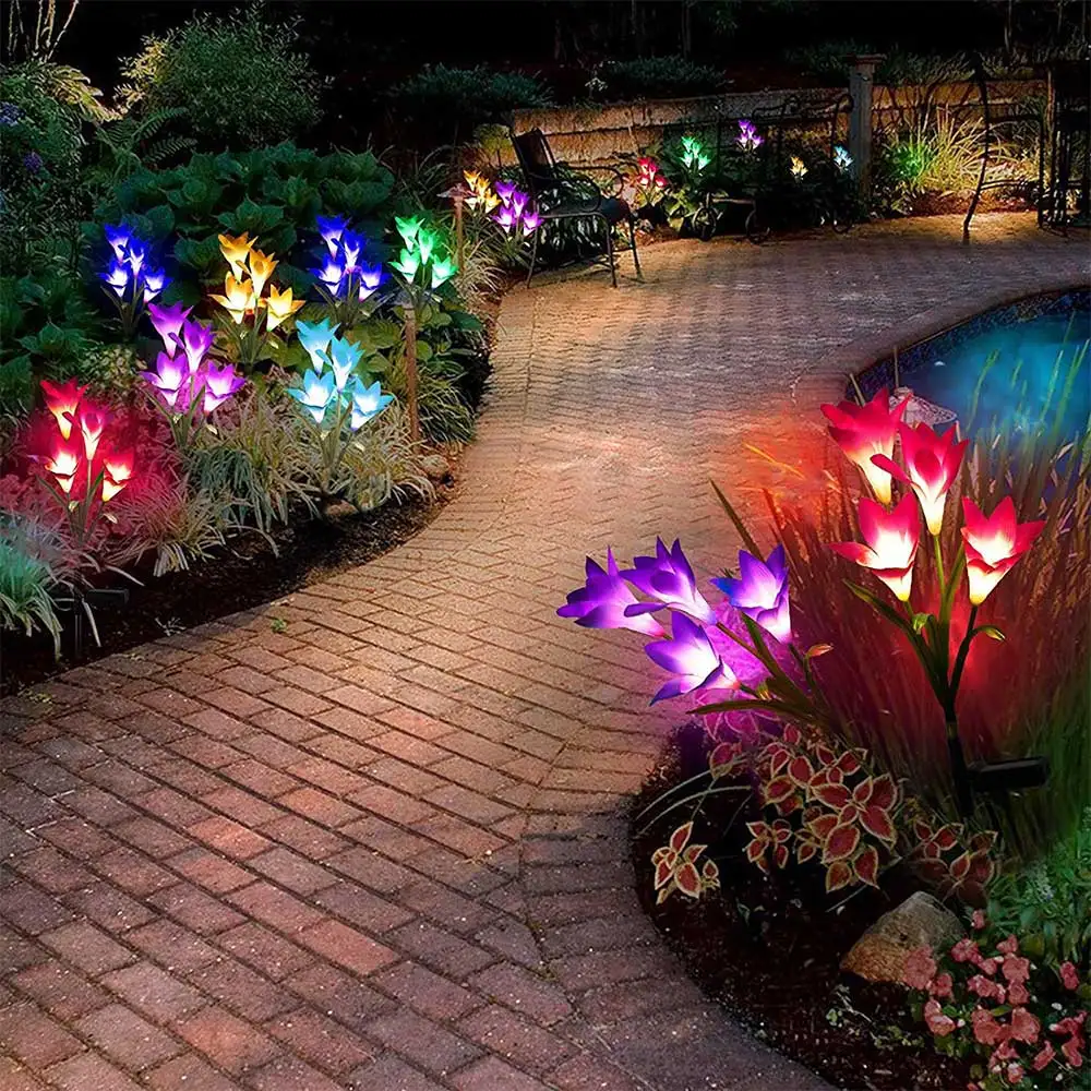 Solar Flower Light Detail 5