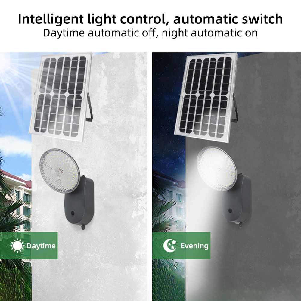 Solar Wall Light Details