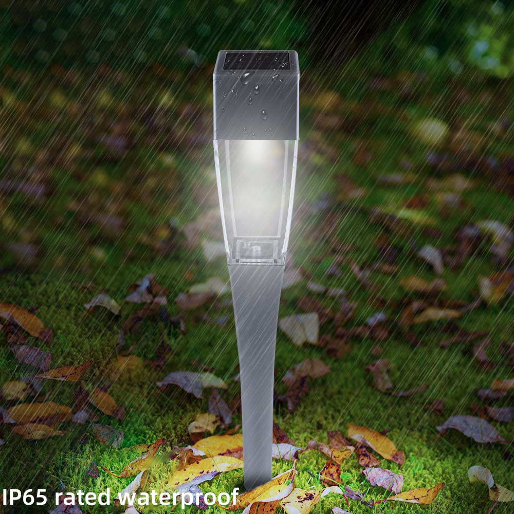 Custom Waterproof Solar Lights In Cool White And Daylight Modes For Outdoor Pathways Sidewalks Suppliers, Factories