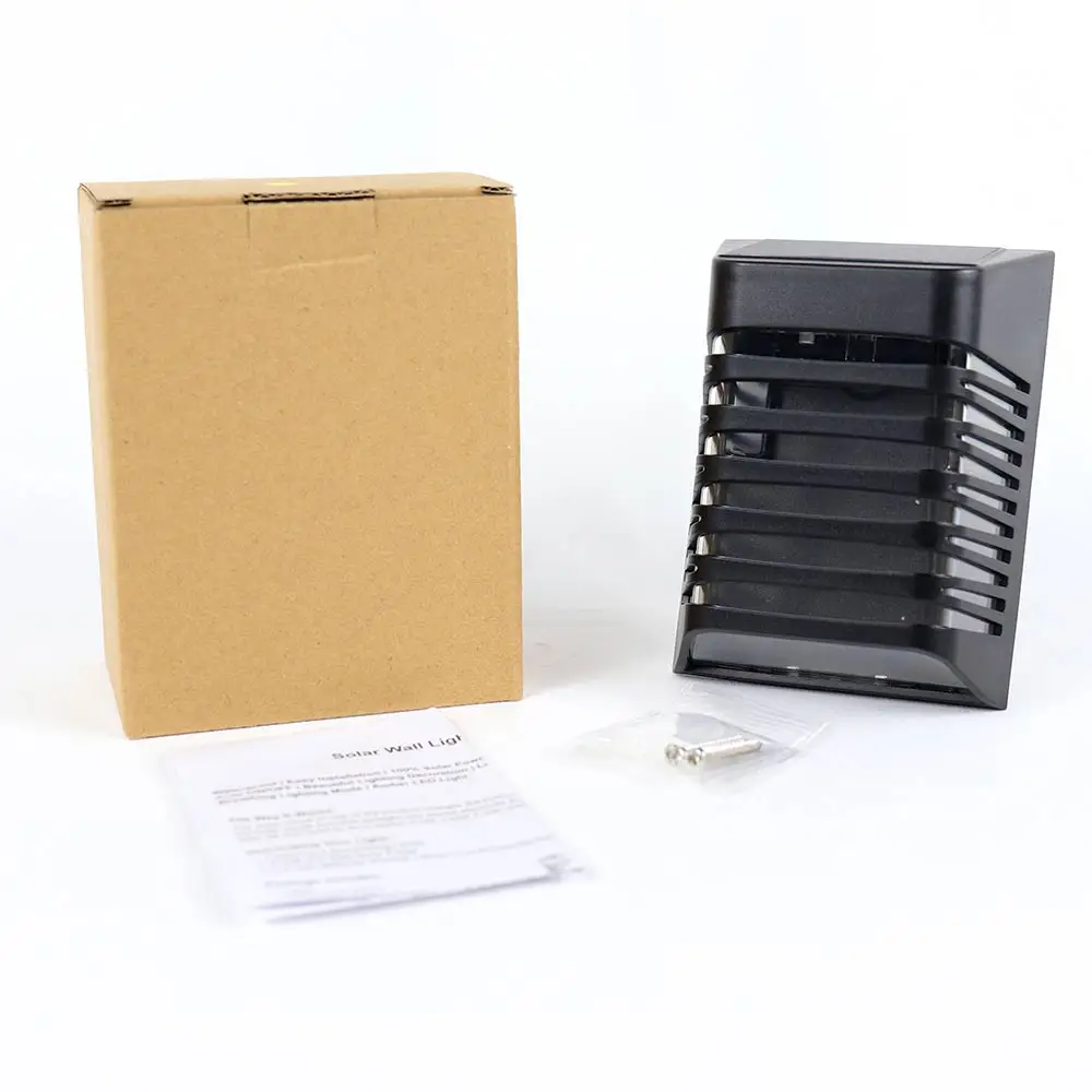 Solar Wall Light Characterization 7