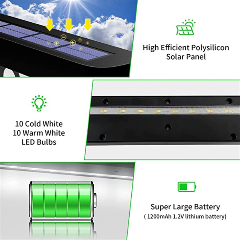 Solar address light dimensions and specifications