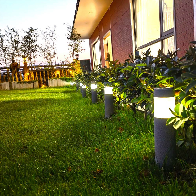 China Solar Sandstone Outdoor Decorative Integrated LED Landscape Street Light Manufacturer, Factory