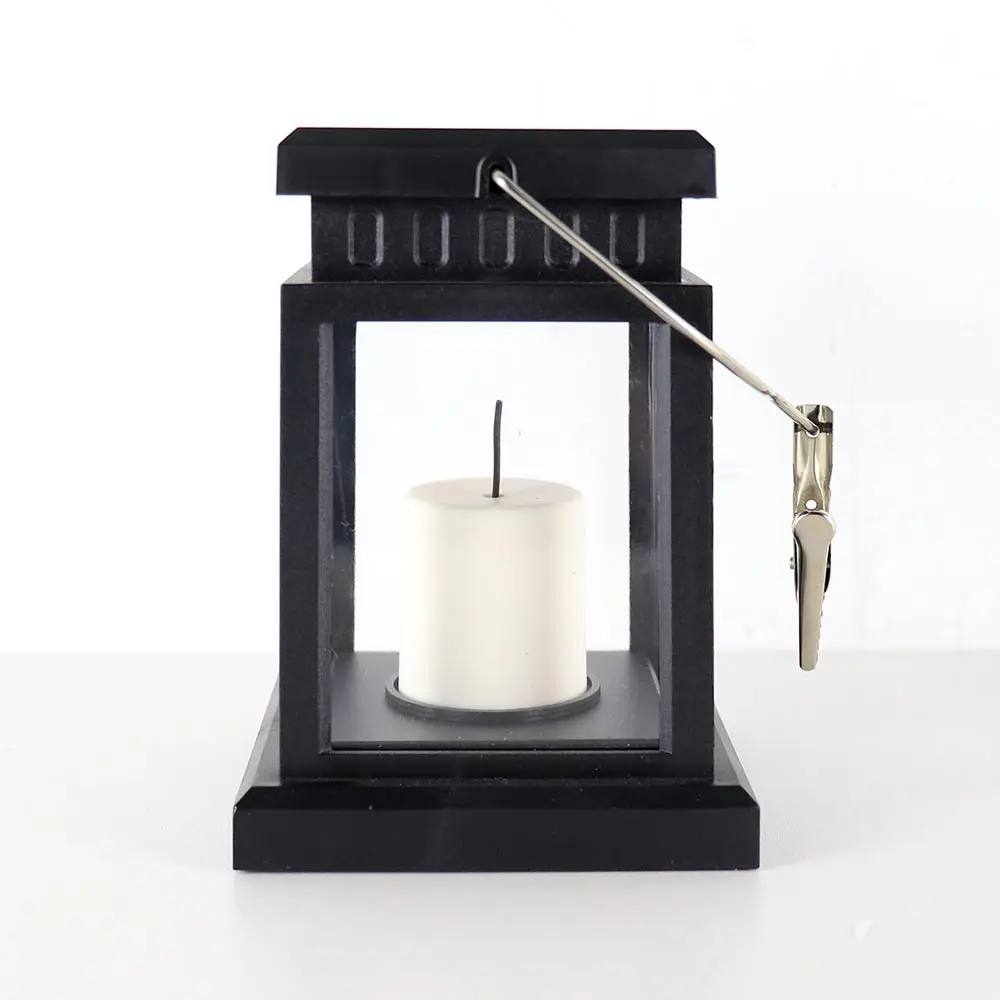 China Solar Hanging Lantern Outdoor, Solar Candle Light with Clips and Hooks Factory, Factories