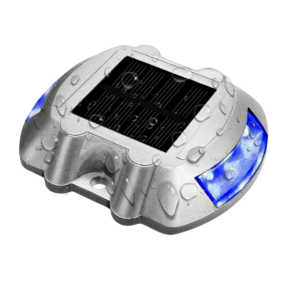 Custom Solar Deck Lights, 6 Led IP68 Waterproof Outdoor Warning Step Lights Solar Road Stud Lamp for Driveway, Sidewalk Suppliers, Factory