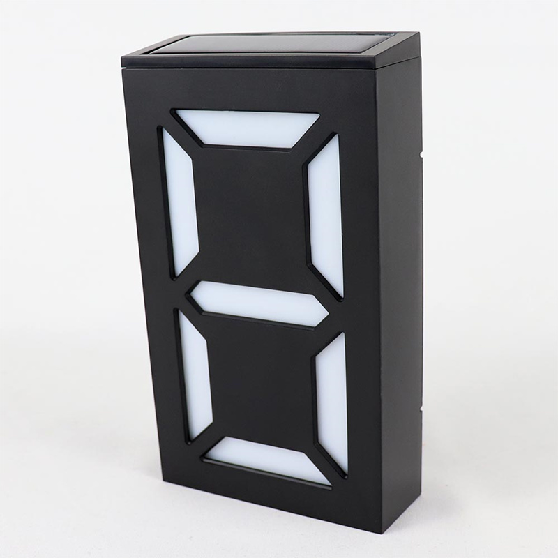 OEM DIY Outdoor LED Illuminated Address Sign RGB Solar House Numbers For Outside Supplier, Factory