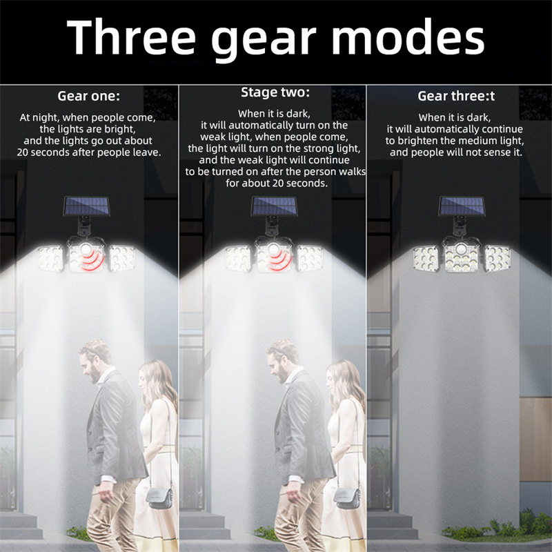 Solar Motion Sensor Light Display 2