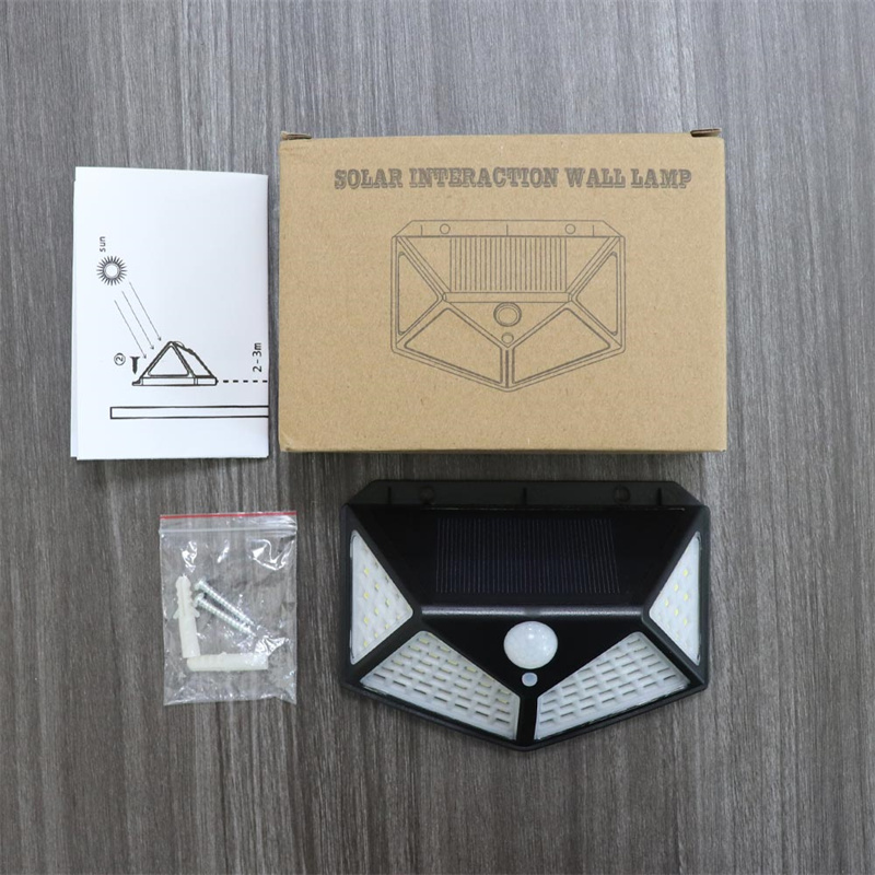 China 100 LED Outdoor Wireless Waterproof Motion Sensor Solar Light for Garden Supplier, Suppliers