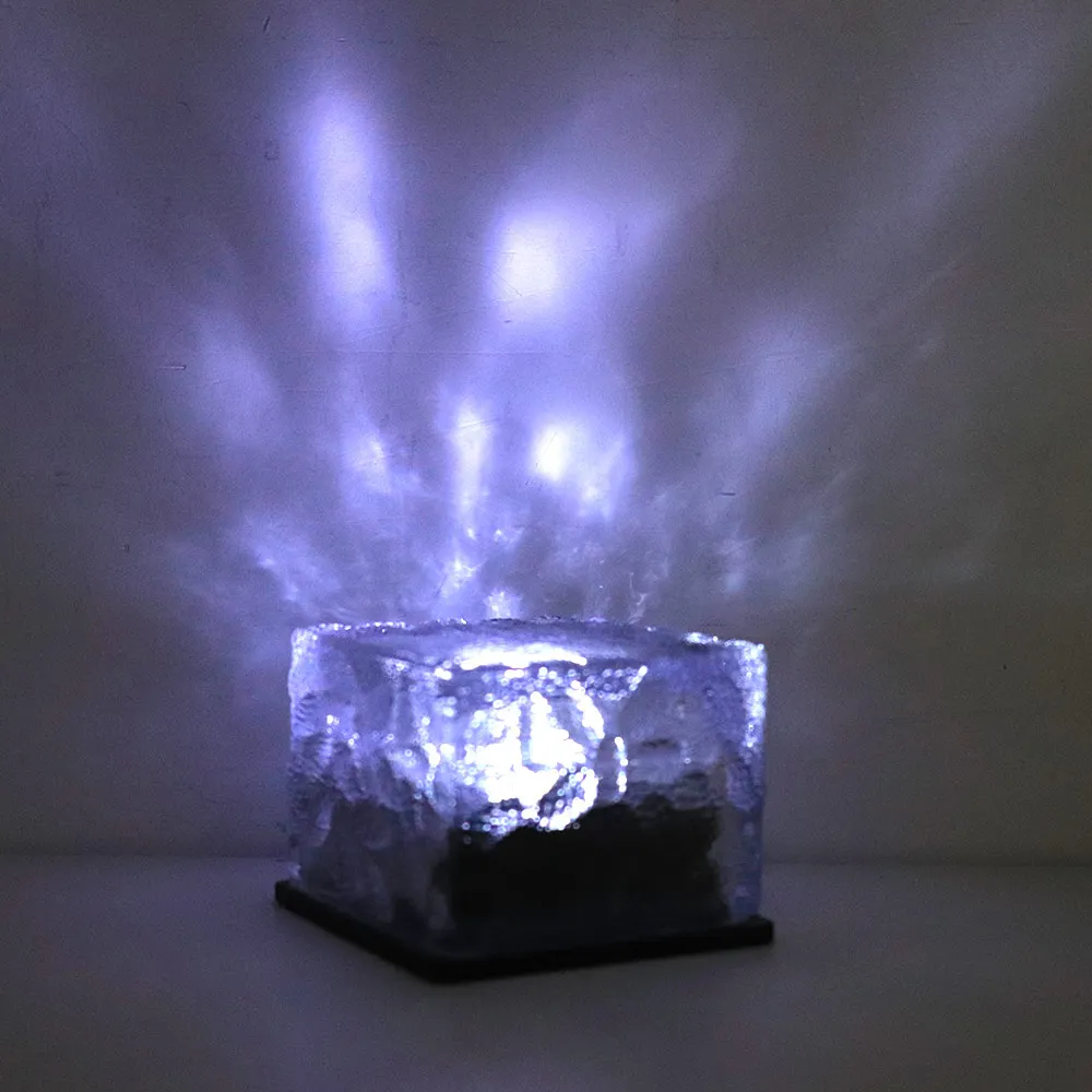 China Solar Brick Lights, Glass Outdoor Waterproof Rgb Led Brick Paver Lights Landscape Lighting for Garden Patio Pathway Manufacturer, Suppliers