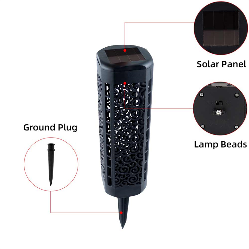 China 6Pack Solar Pathway Lights Outdoor Decorative for Walkway Sidewalk Driveway Manufacturer, Manufacturers