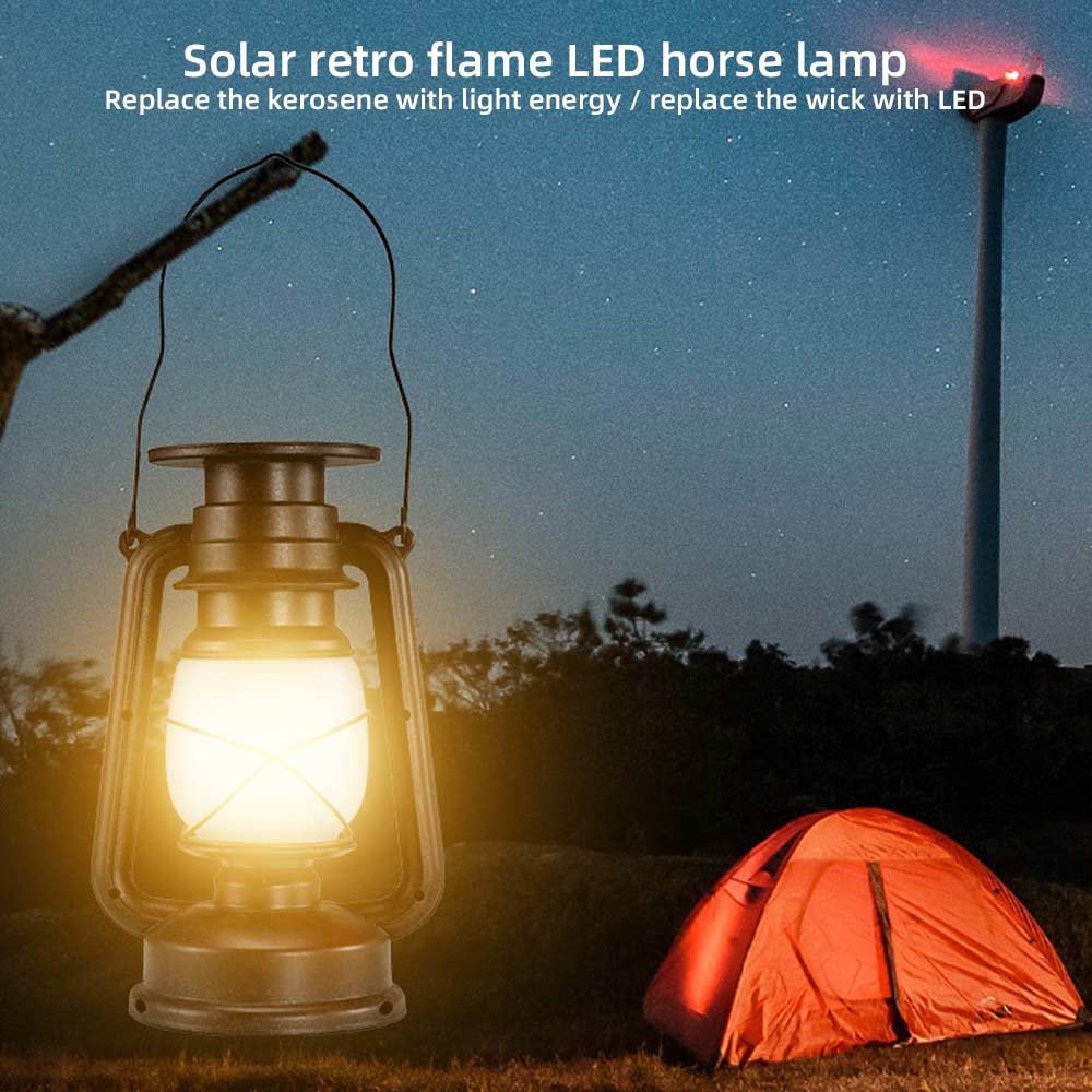 Portable flame lamp view 4
