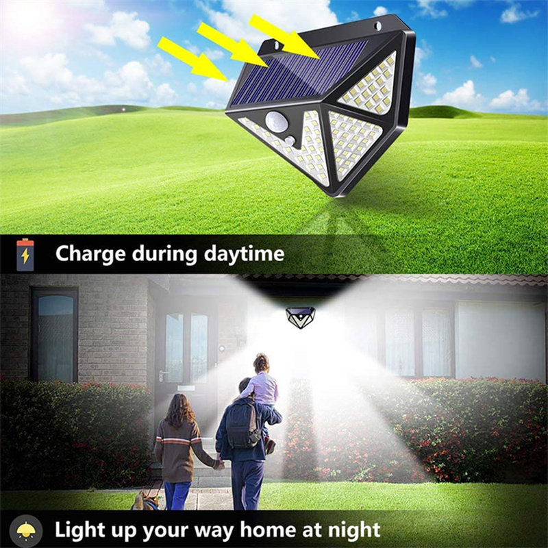 Solar Powered Motion Sensor Light Detail 4