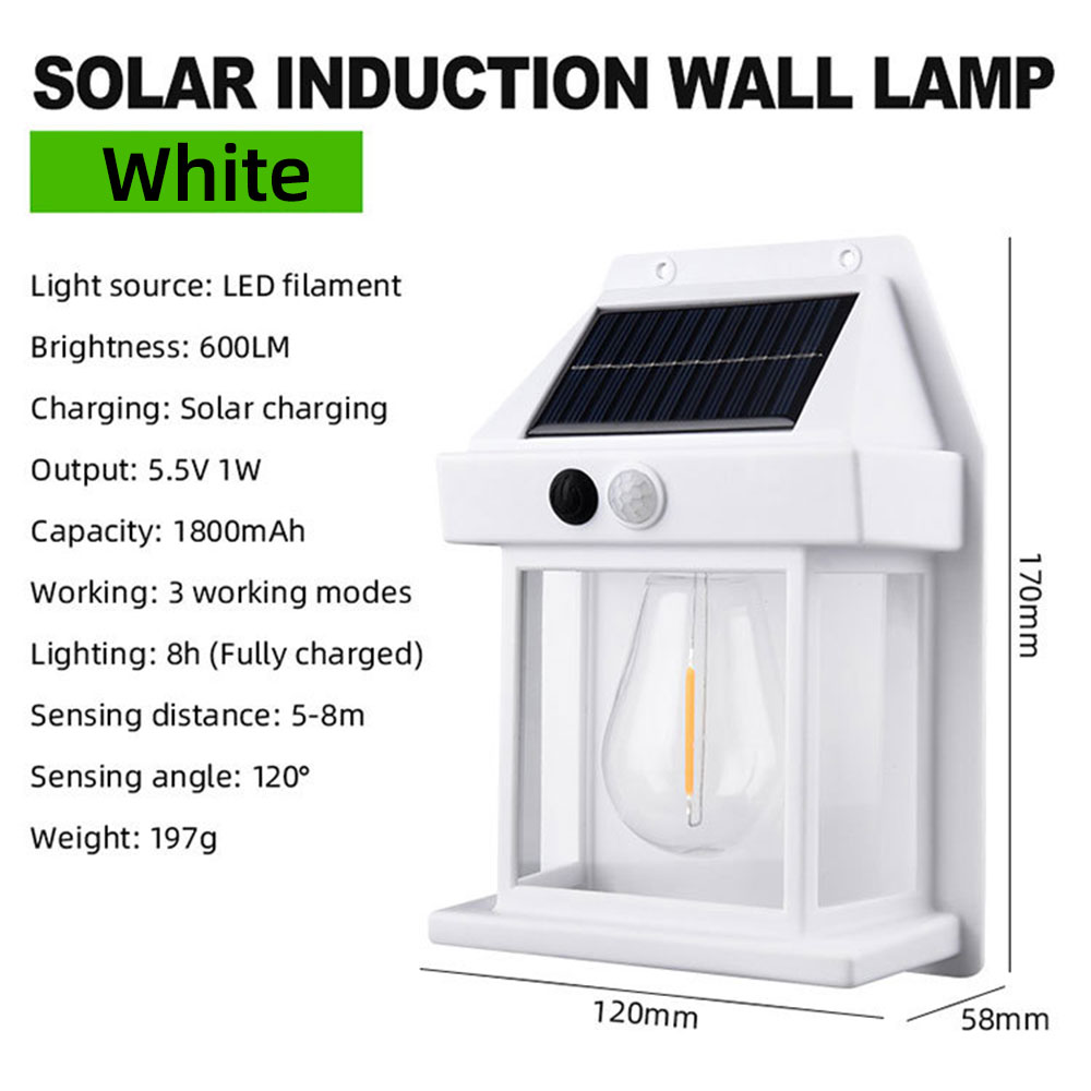 Solar Wall Lamp Design