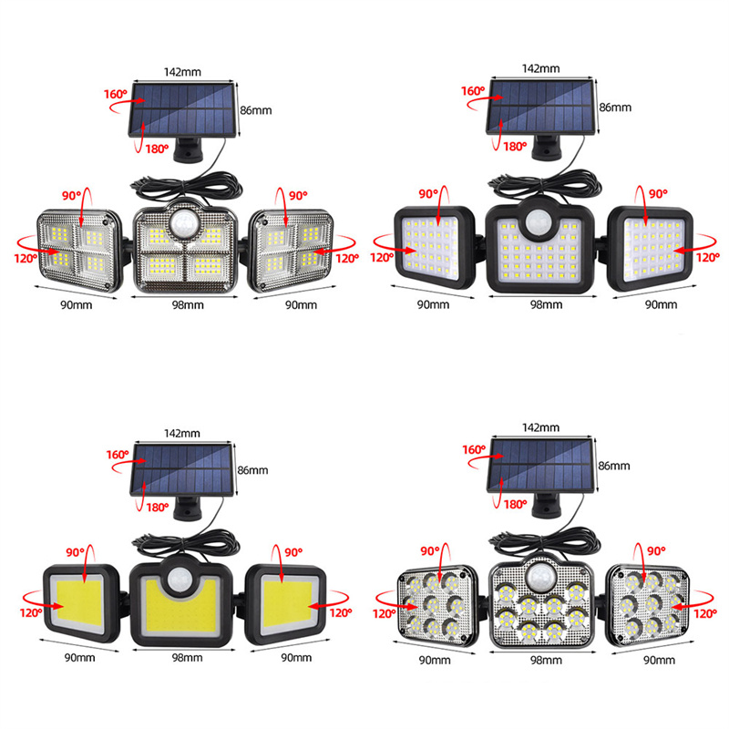Solar Motion Sensor Light Display 9