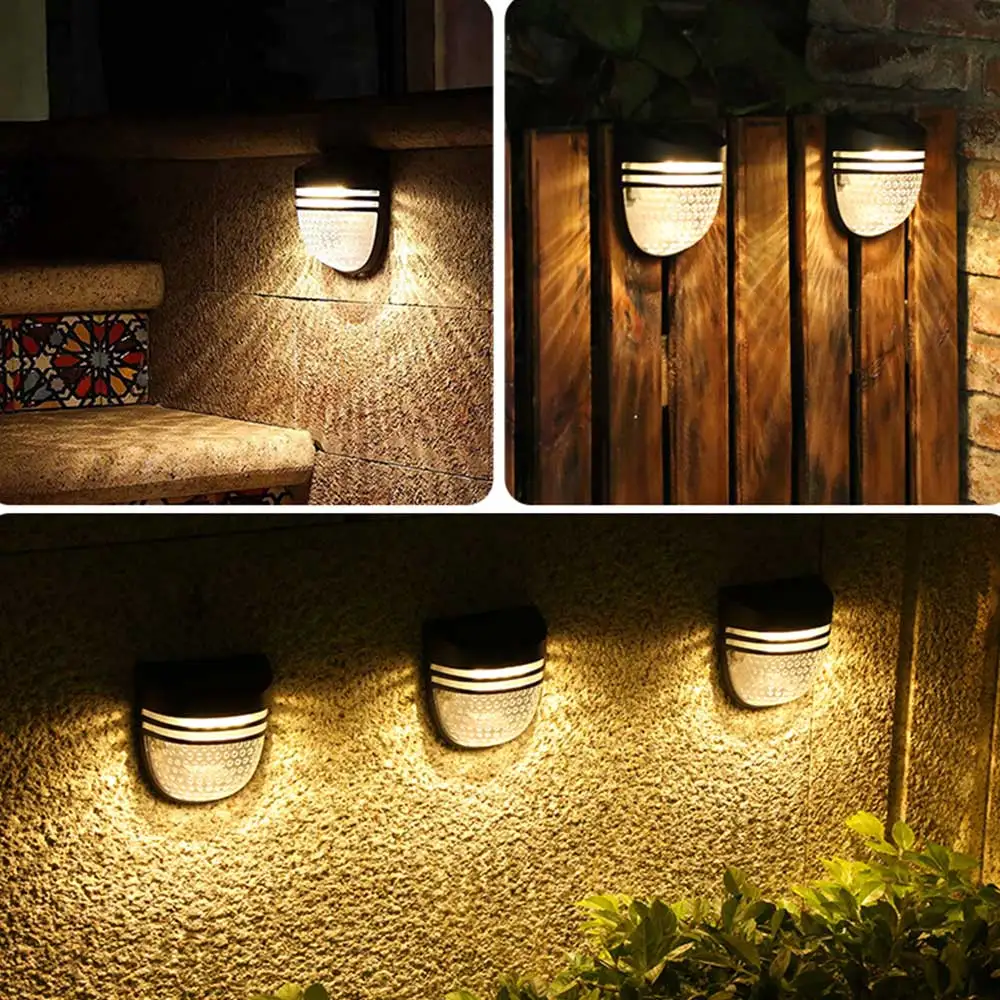 Custom Solar outdoor garden light LED sensor street light garden decoration atmosphere wall light Manufacturers, Supplier