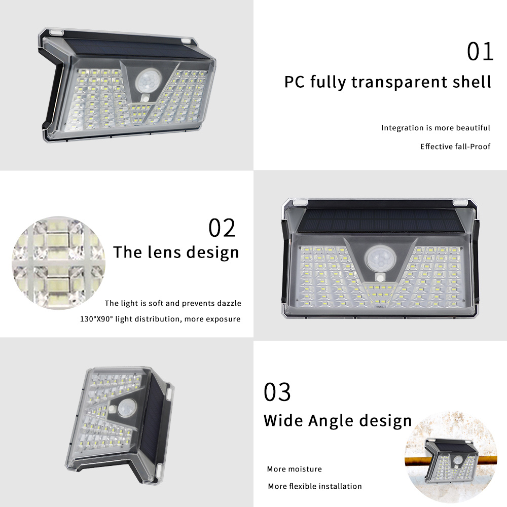 73 LED Solar Garden Light Parameter
