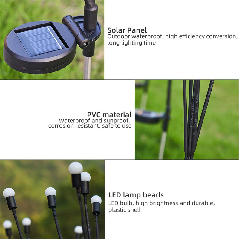 Solar Firefly Lights Glow Mode