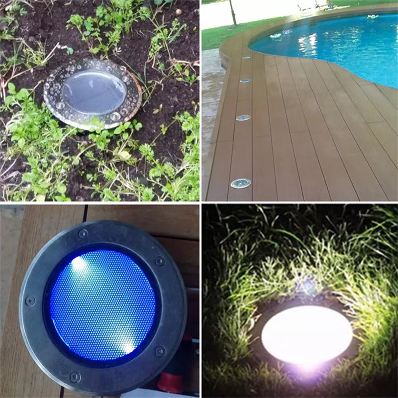 Custom LED Waterproof Aluminum Solar Buried Light For Deck Suppliers, Factory
