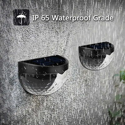 OEM 2Pcak Solar Fence Lights Outdoor Waterproof Wall Lights for Patio, Yard, Deck,Stairway Manufacturers, Suppliers