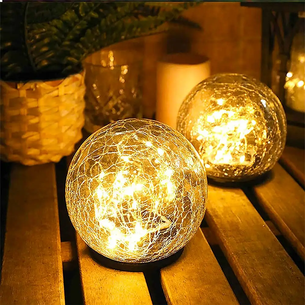 Garden Solar Ball Light Details 1
