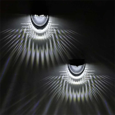 RGB Solar Fence Light Feature 9