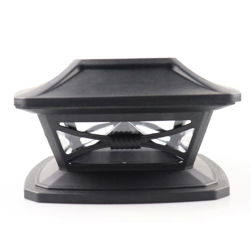 Custom Solar Outdoor Post Cap Lights Includes Bases for 4x4 5x5 6x6 Wooden Posts Manufacturer, Supplier